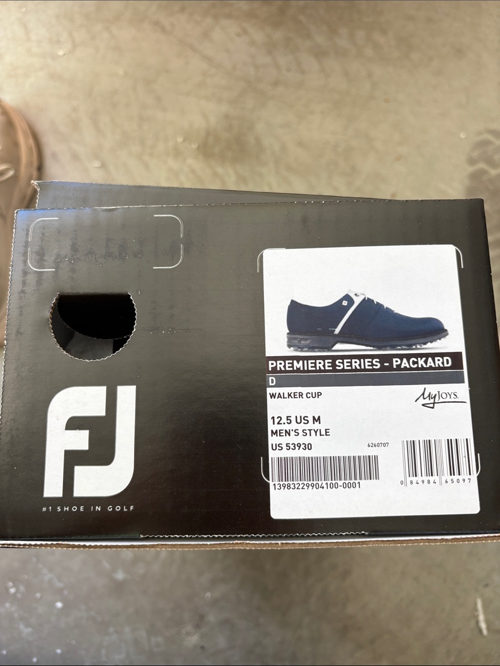 FootJoy Men's Packard Walker Cup Loafers - Navy Blue